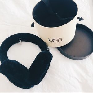 Cozy Black UGG Earmuffs